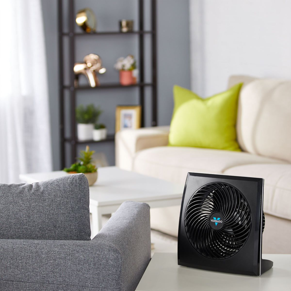 Vornado 673 Portable Quiet Control Flat Panel Floor Fan | Open Box
