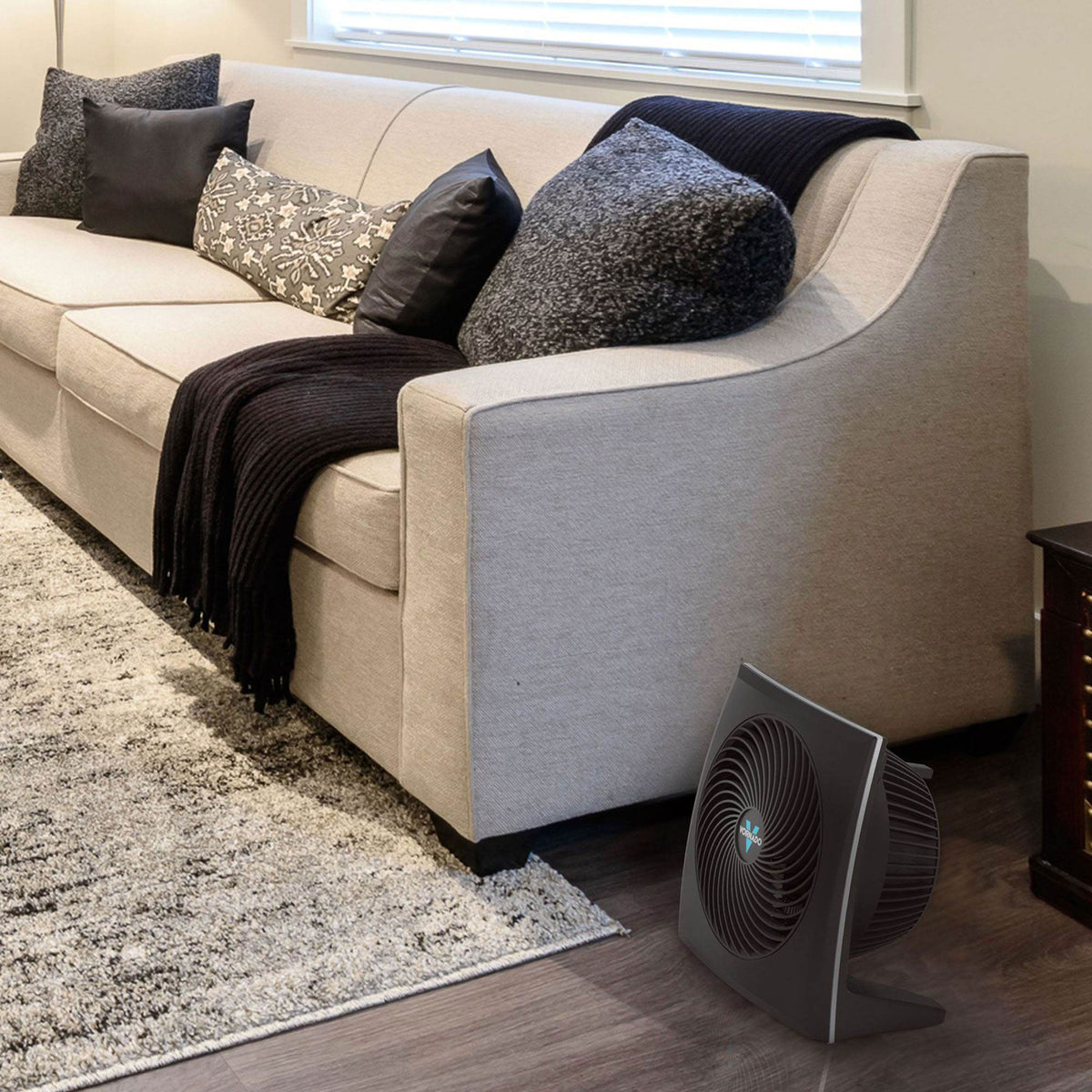 Vornado 673 Portable Quiet Control Flat Panel Floor Fan | Open Box