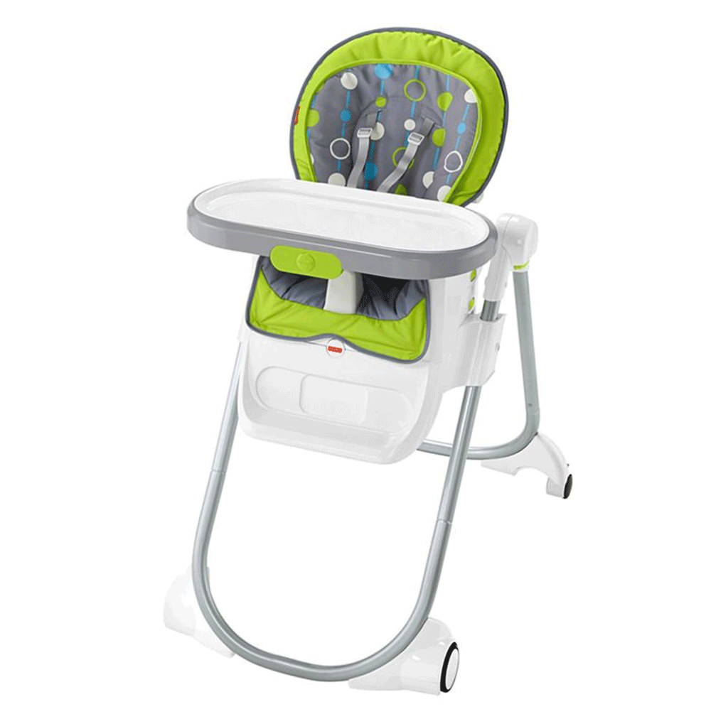 Fisher Price 4-in-1 Total Clean Baby Toddler Folding High Chair (Open Box)