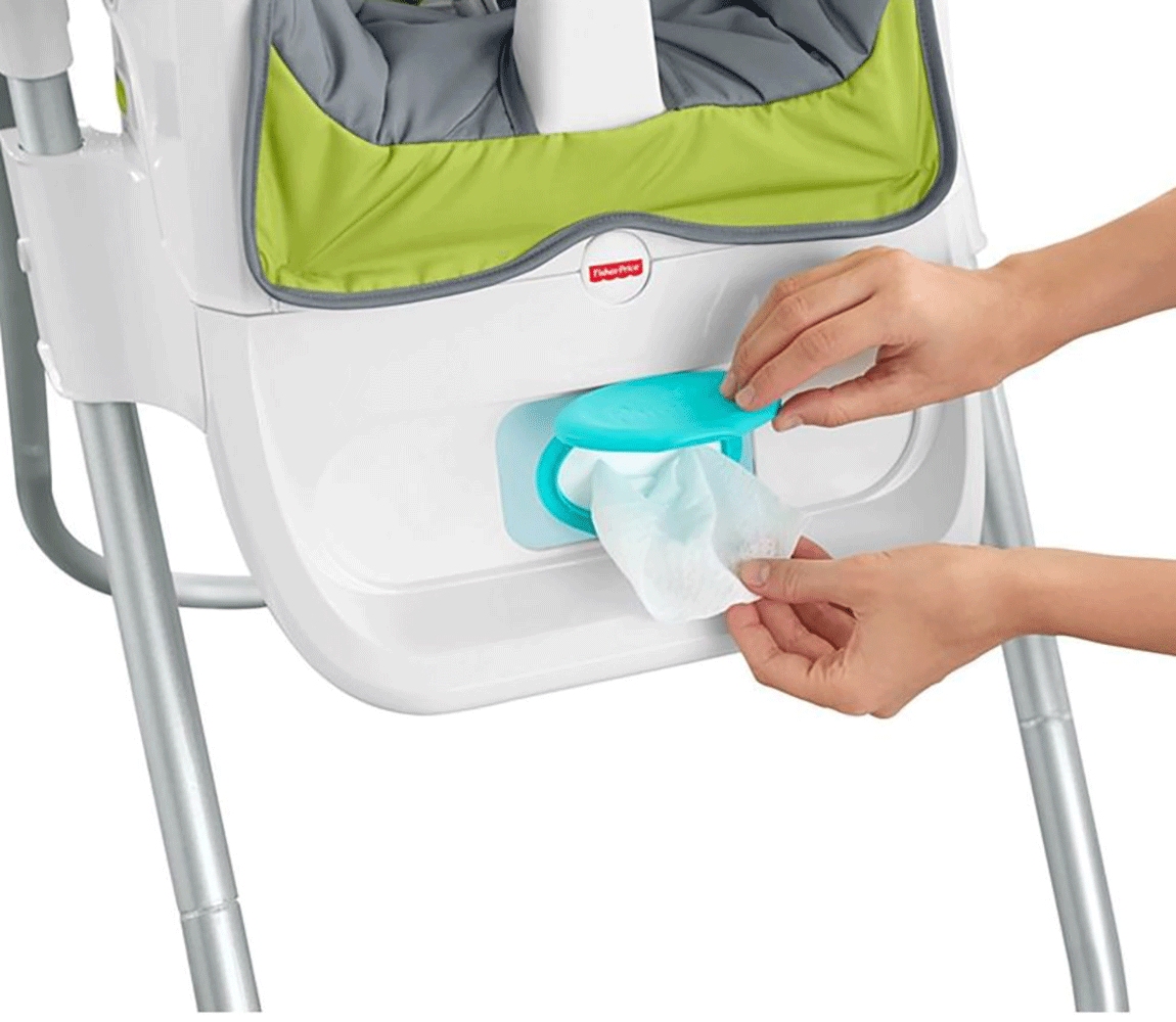 Fisher Price 4-in-1 Total Clean Baby Toddler Folding High Chair (Open Box)