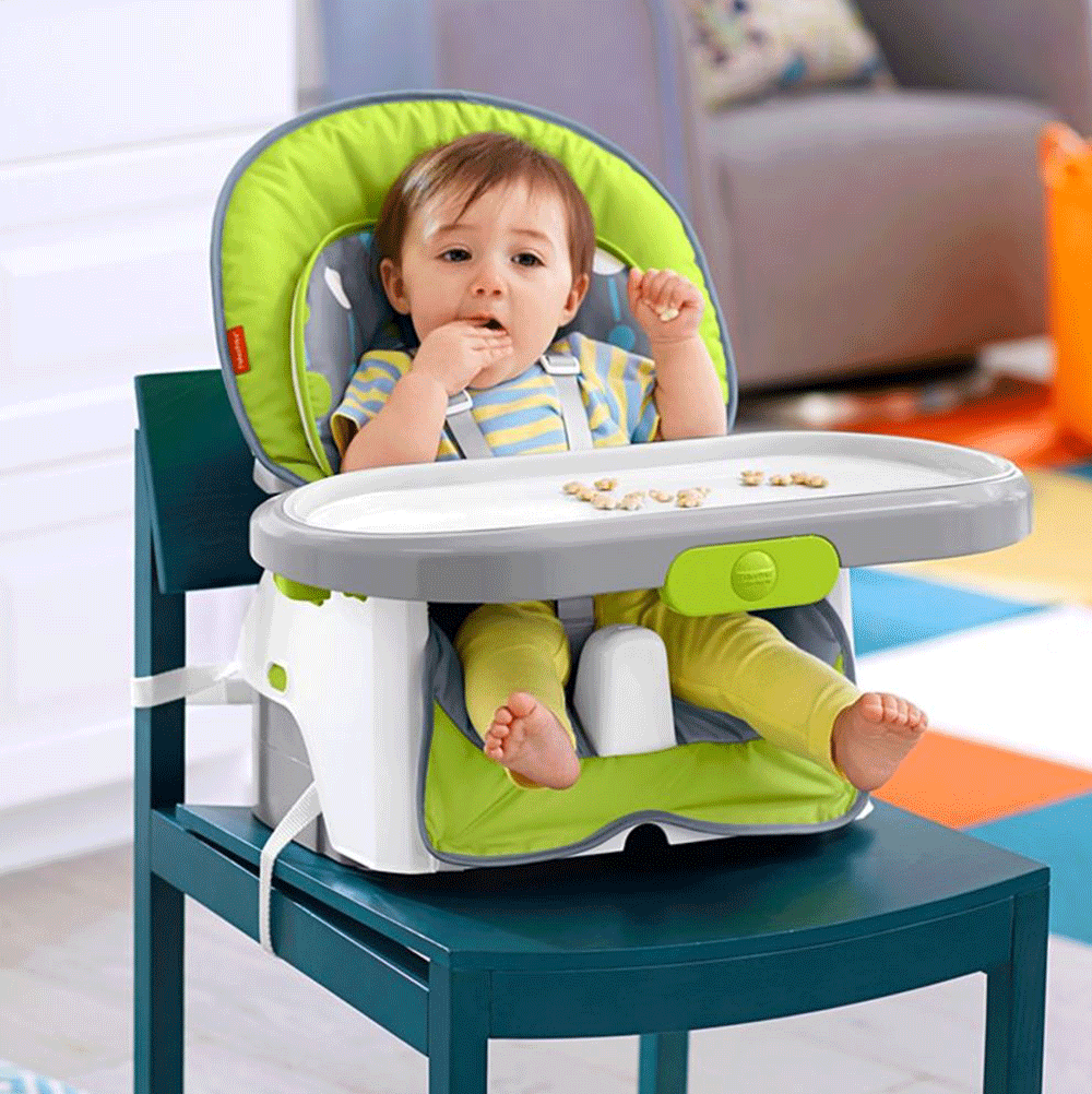 Fisher Price 4-in-1 Total Clean Baby Toddler Folding High Chair (Open Box)