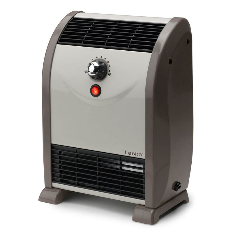 Lasko 1500W Portable Automatic Heat Regulator Floor Air Flow Heater (2 Pack)
