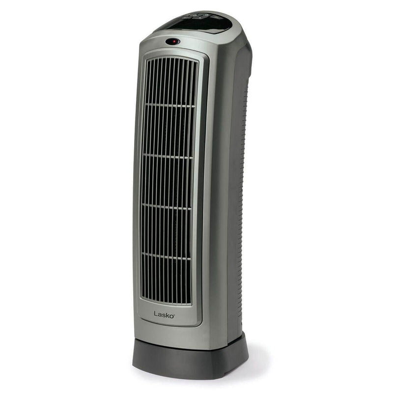 Lasko 1500W Portable Oscillating Ceramic Heater Tower w/ Digital Display, 4 Pack