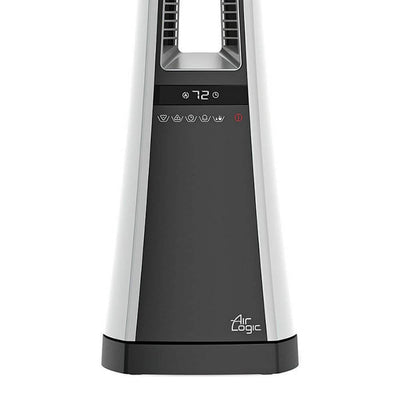 Lasko 1500W Air Logic Bladeless Electric Tower Space Heater with Remote (4 Pack)