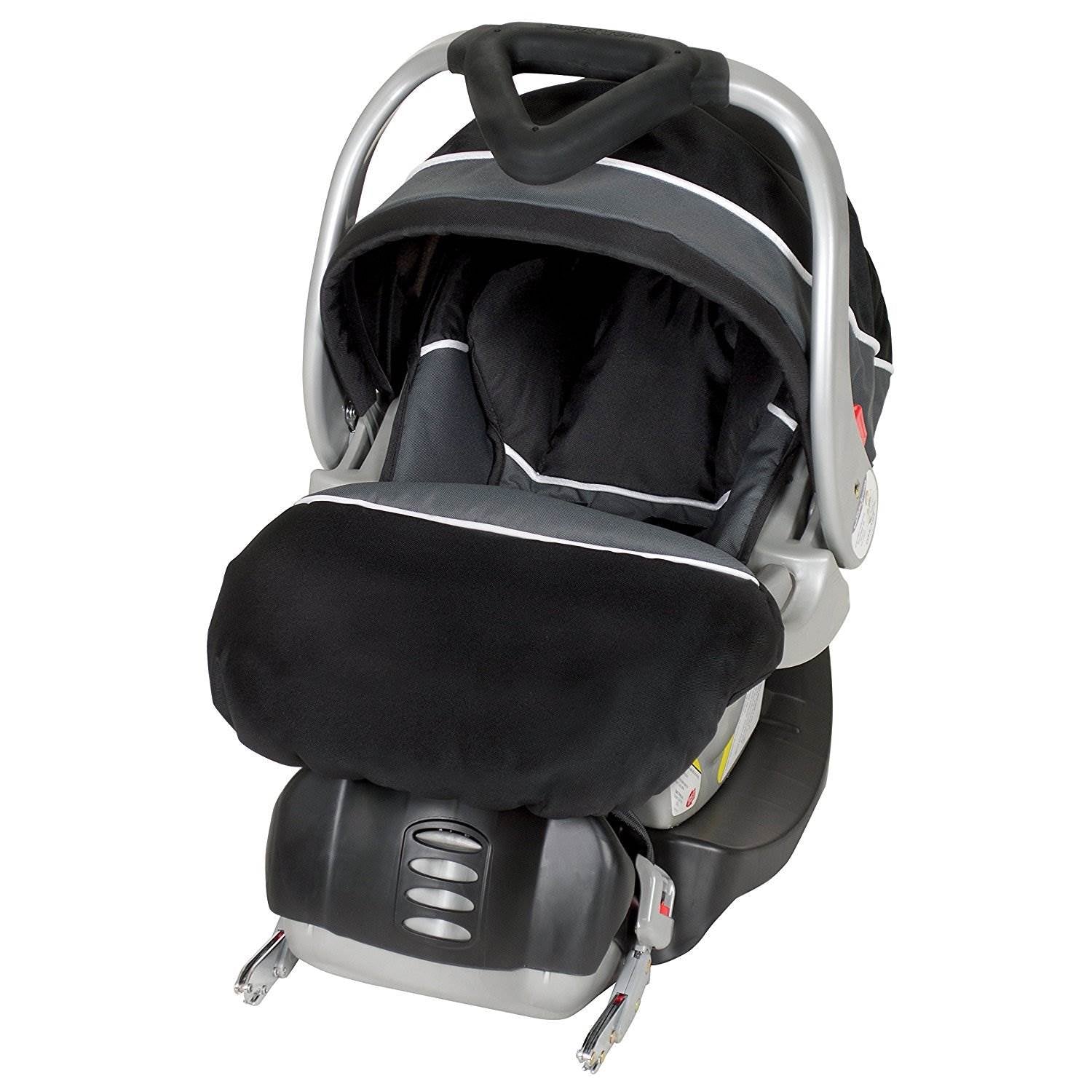 Baby Trend Double Sit N Stand Stroller + FlexLoc Infant Car Seat & Car Base-Onyx