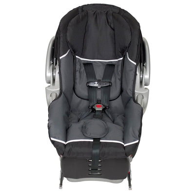 Baby Trend Double Sit N Stand Stroller + FlexLoc Infant Car Seat & Car Base-Onyx