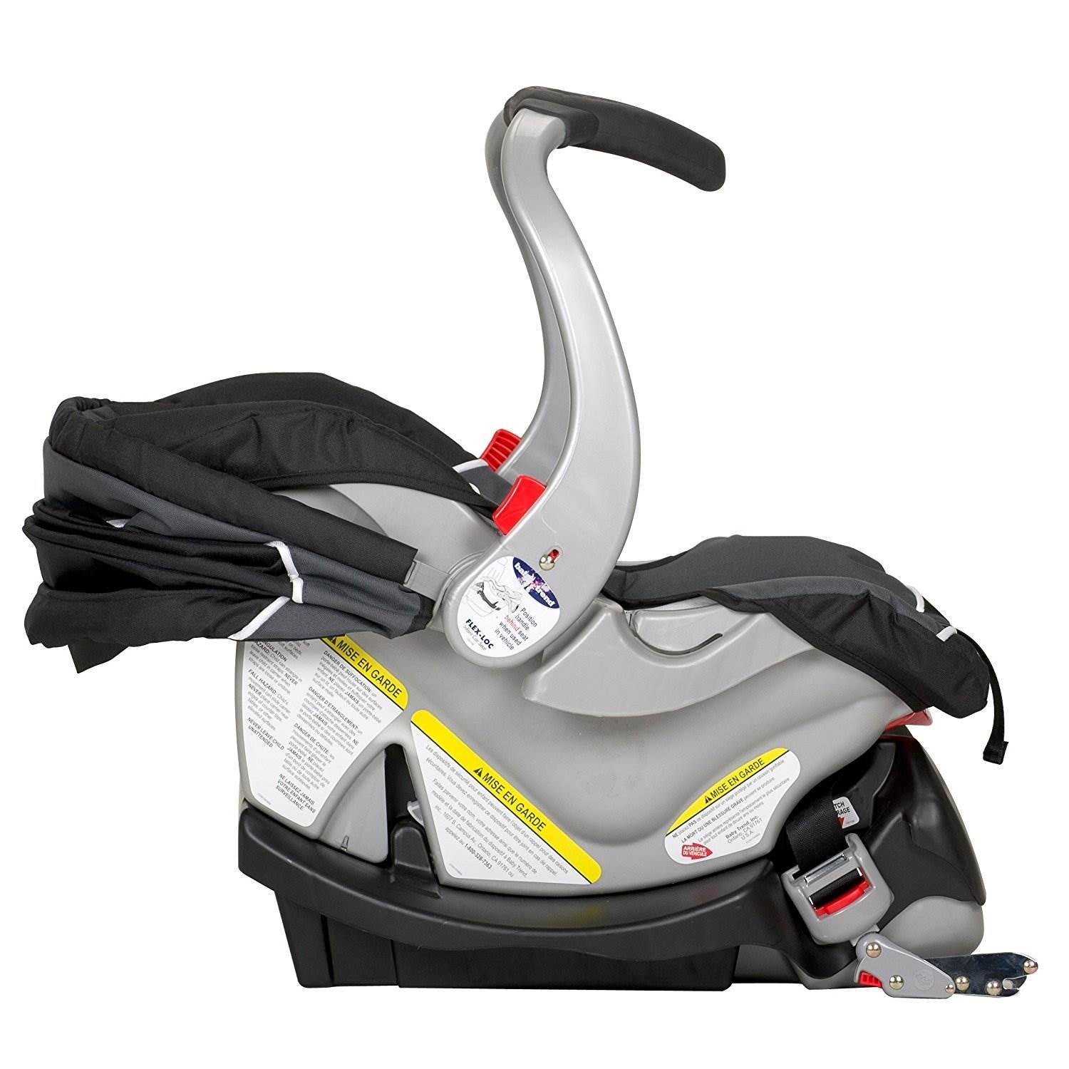 Baby Trend Double Sit N Stand Stroller + FlexLoc Infant Car Seat & Car Base-Onyx
