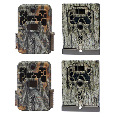Browning Trail Cameras Spec Ops FHD Extreme Game Camera, 2 Pack & Security Boxes