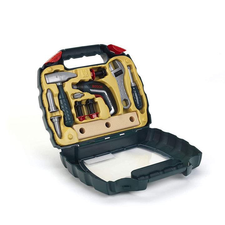 Theo Klein Bosch Premium Toy Car Repair Kit with Ixolino Drill, Kids Ages 3 & Up