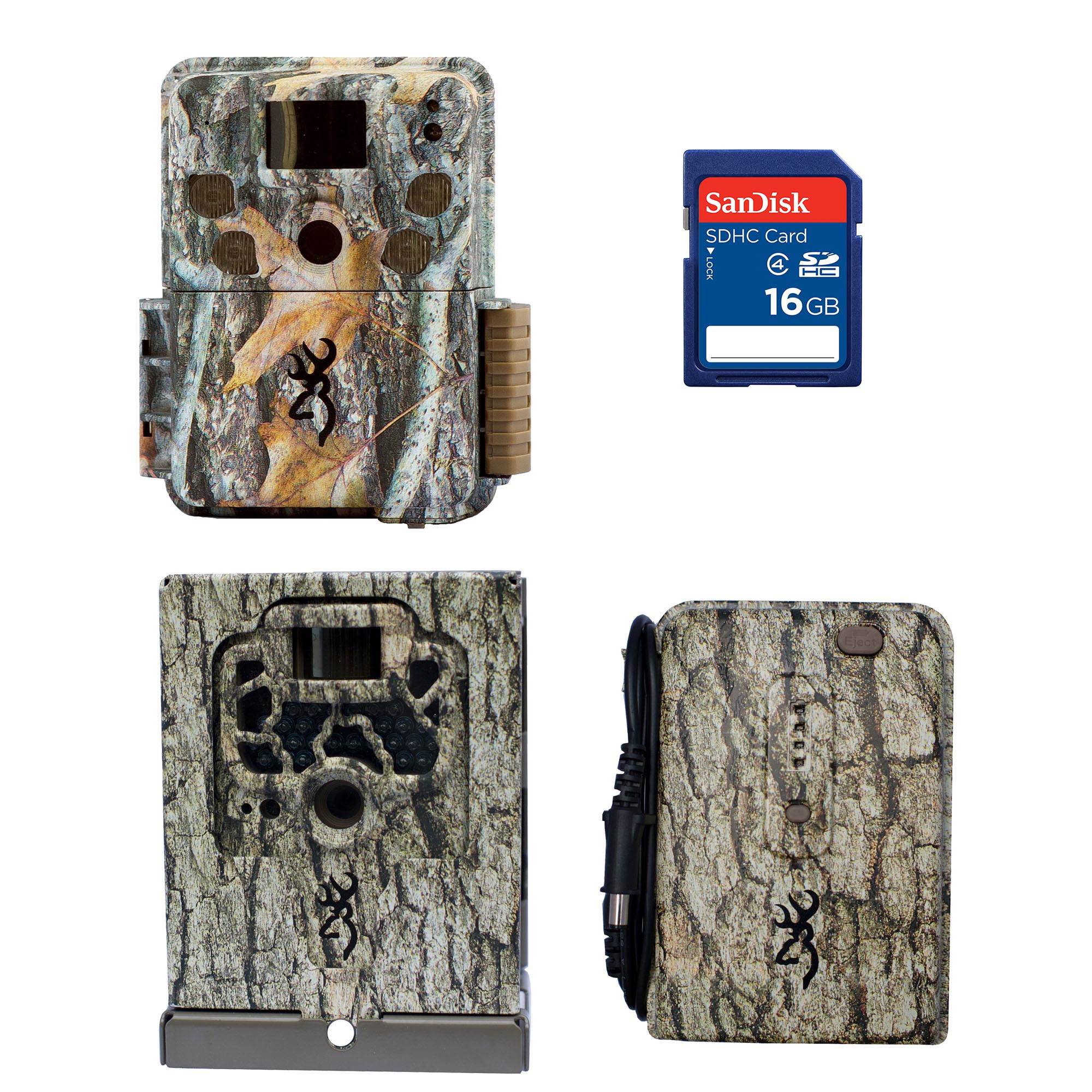 Browning Trail Cameras Strike Force Pro Game Cam with Box, SD Card & Power Pack