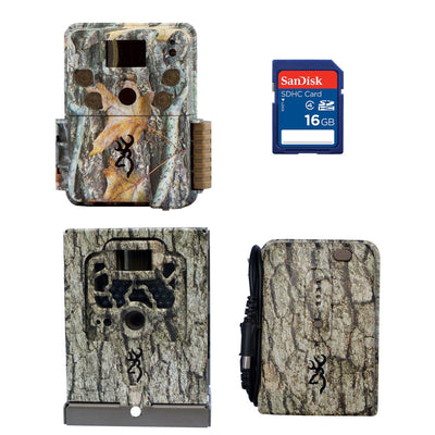 Browning Trail Cameras Strike Force Pro Game Cam with Box, SD Card & Power Pack