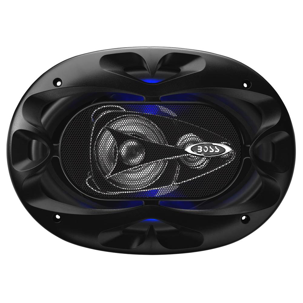 Boss Rage 6" x 9" 4 Way 500W  Speakers Pair + Boss 6.5" 4 Way 300W Speakers Pair