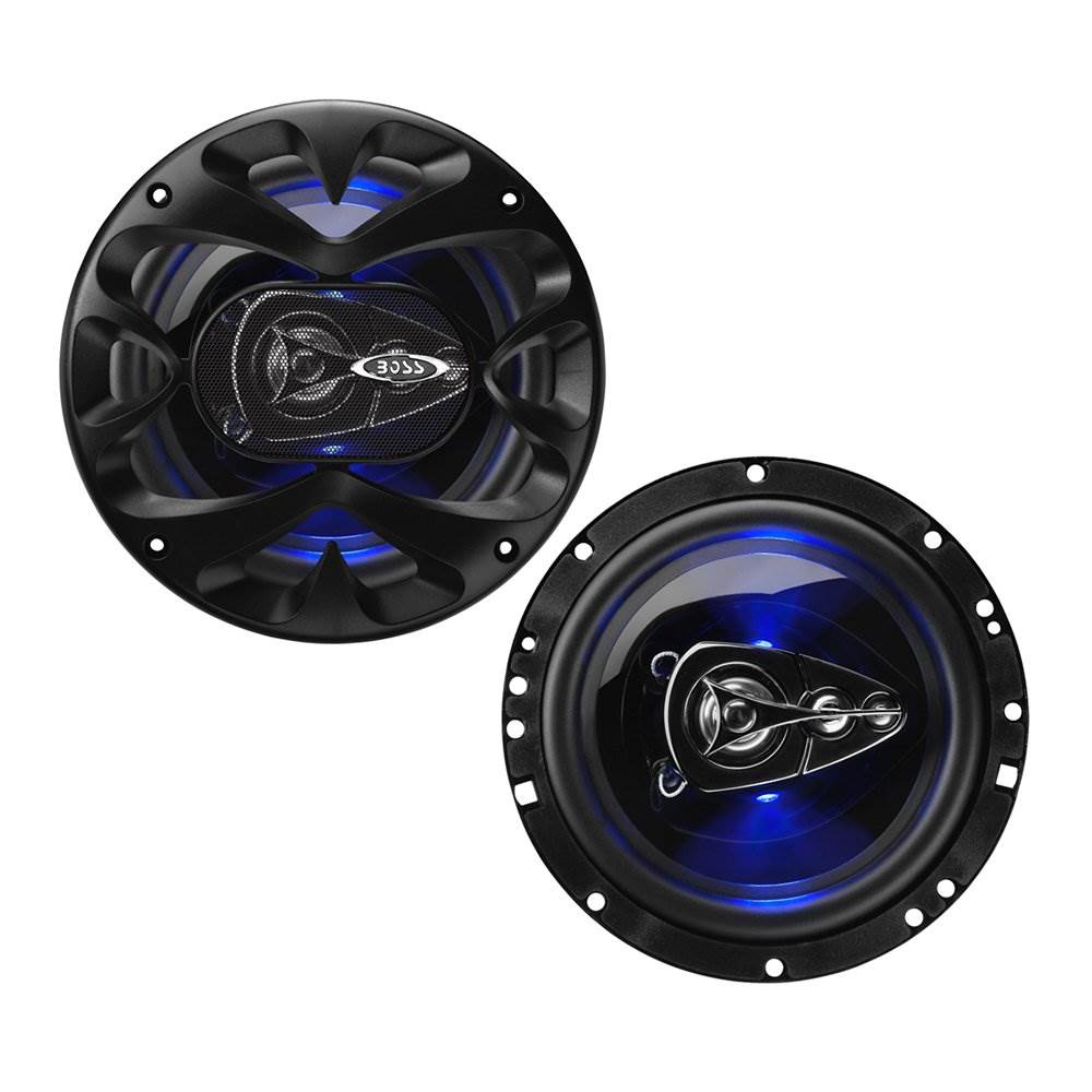 Boss Rage 6" x 9" 4 Way 500W  Speakers Pair + Boss 6.5" 4 Way 300W Speakers Pair