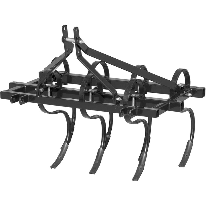 Field Tuff 3 Point 48 Inch Reversible Heavy Duty Steel Garden Soil Cultivator