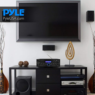 Pyle Home 200 Watt AM/FM AUX/USB Bluetooth Stereo Amplifier System (Open Box)