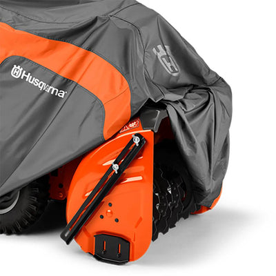 Husqvarna Snow Thrower Blower Protective Heavy Duty Tarp Cover, Gray (Used)