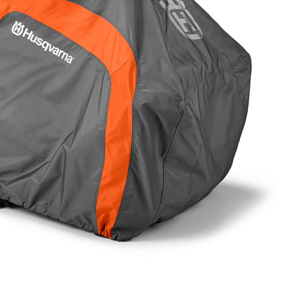 Husqvarna Snow Thrower Blower Protective Heavy Duty Tarp Cover, Gray (Used)