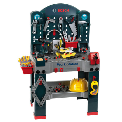 Theo Klein Bosch Work Station Workbench Premium DIY Children's Toy Toolset(Used)