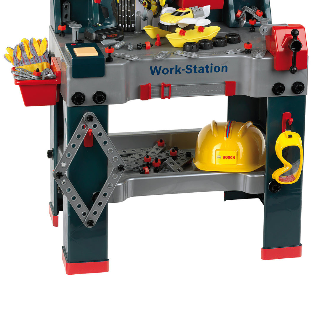 Theo Klein Bosch Jumbo Work Station Workbench Premium DIY Children's Toy Toolset