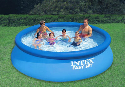 Intex 12ft x 30in Easy Set Above Ground Swimming Pool and Filter Cartridge Pump - VMInnovations