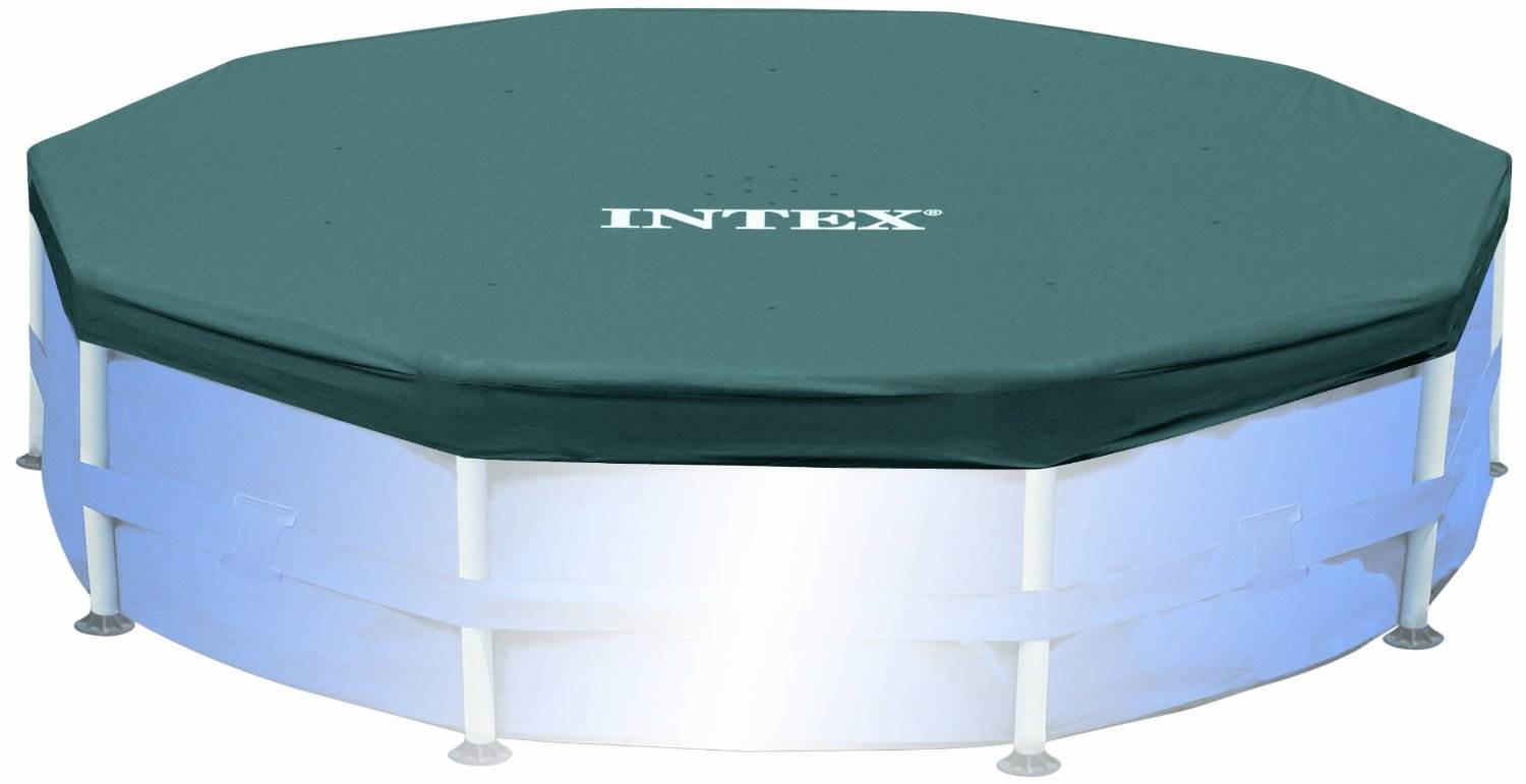 Intex 15' Round Frame Above Ground Pool Debris Cover (Pool Sold Separately) - VMInnovations