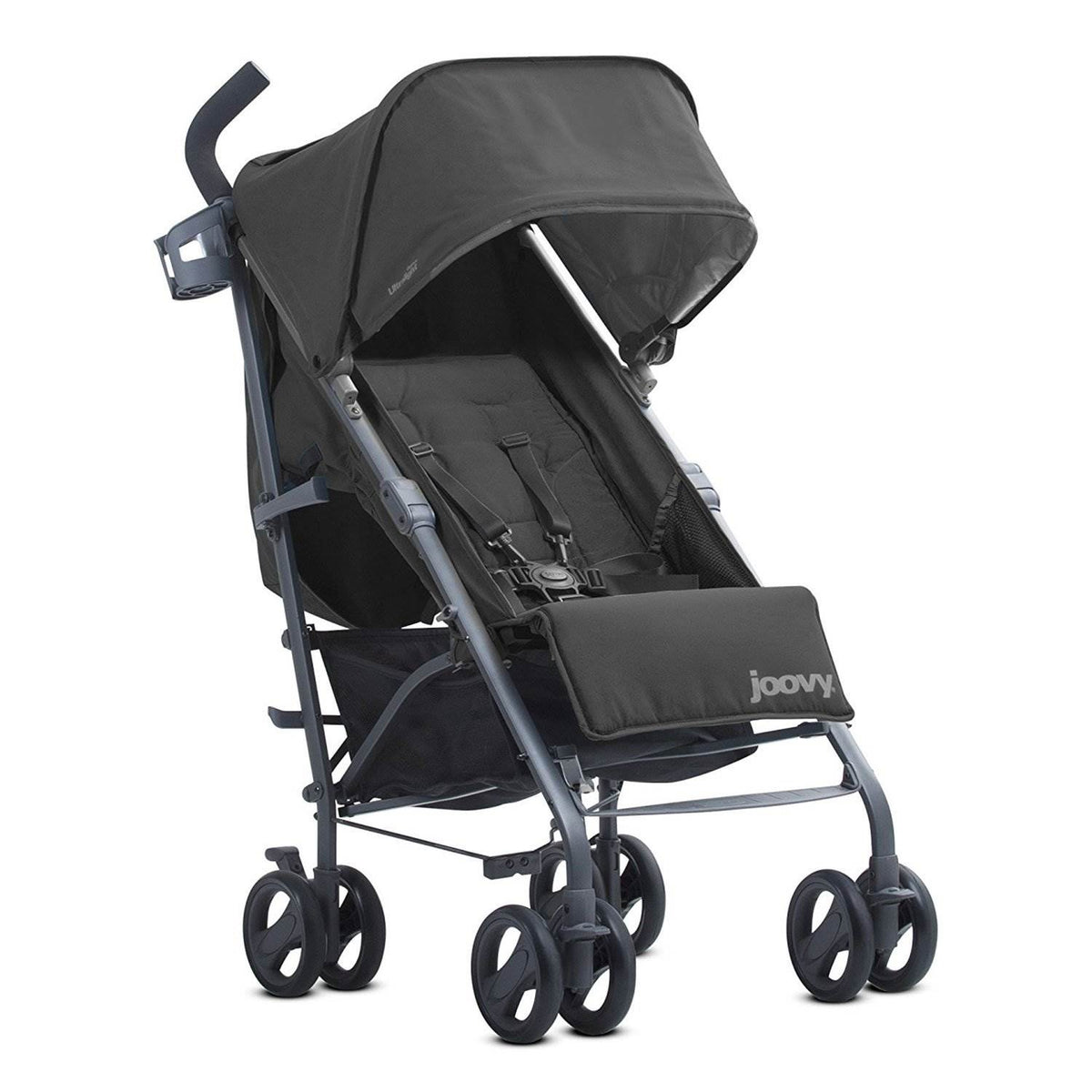 Joovy Groove Ultralight Compact Umbrella Canopy Baby Stroller, Black (Used)