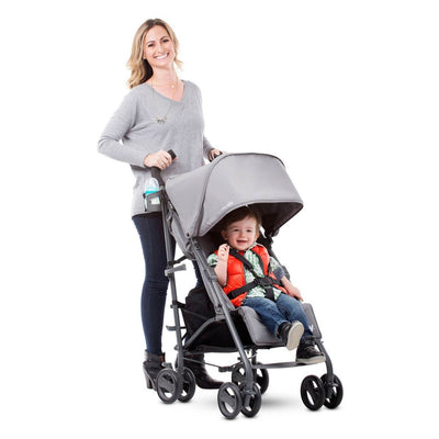 Joovy Groove Lightweight Compact Umbrella Canopy Baby Stroller Red(Open Box)