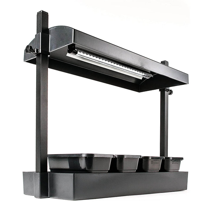 SunBlaster T5HO Grow Light Garden Micro w/ 1 Strip Light & T5 Reflector (Used) - VMInnovations