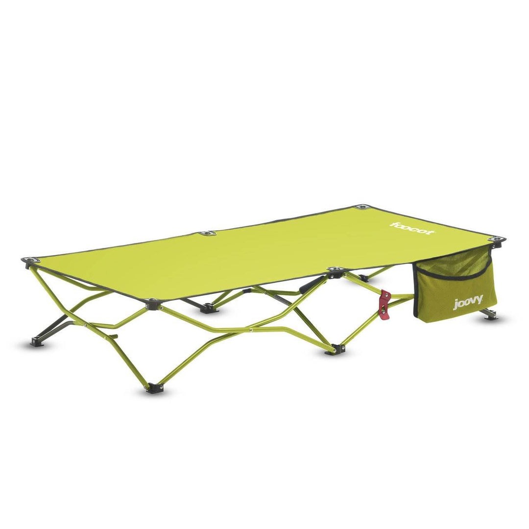 Joovy Kid Outdoor Portable Travel Sleeping Bed Camping Cot, Green (Open Box) - VMInnovations