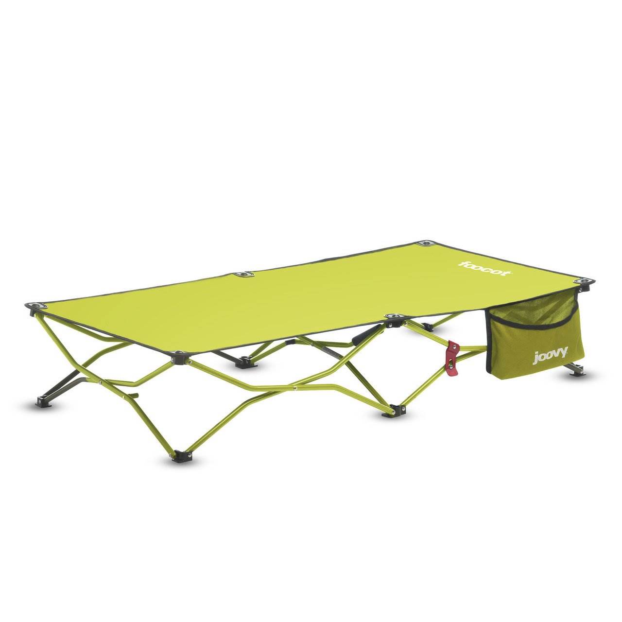 Joovy Kid Outdoor Portable Travel Sleeping Bed Camping Cot, Green (Open Box) - VMInnovations