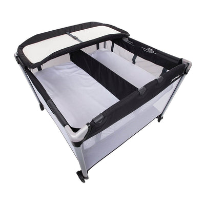 Joovy Twin Nursery Bassinet Changing Table Accessory for Room2 Playard (Used)