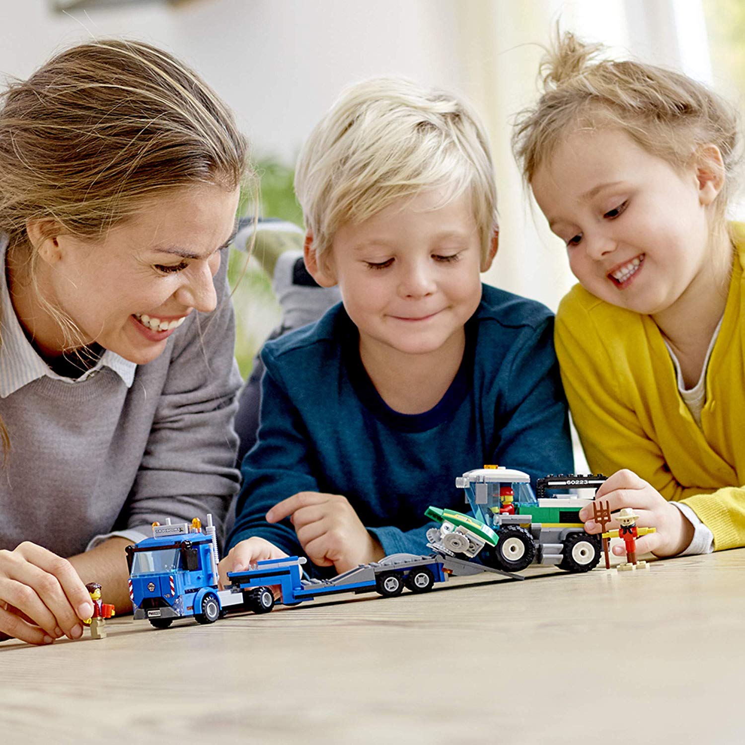 LEGO City 6251516 Combine Harvester and Transport Truck with Trailer Build Set