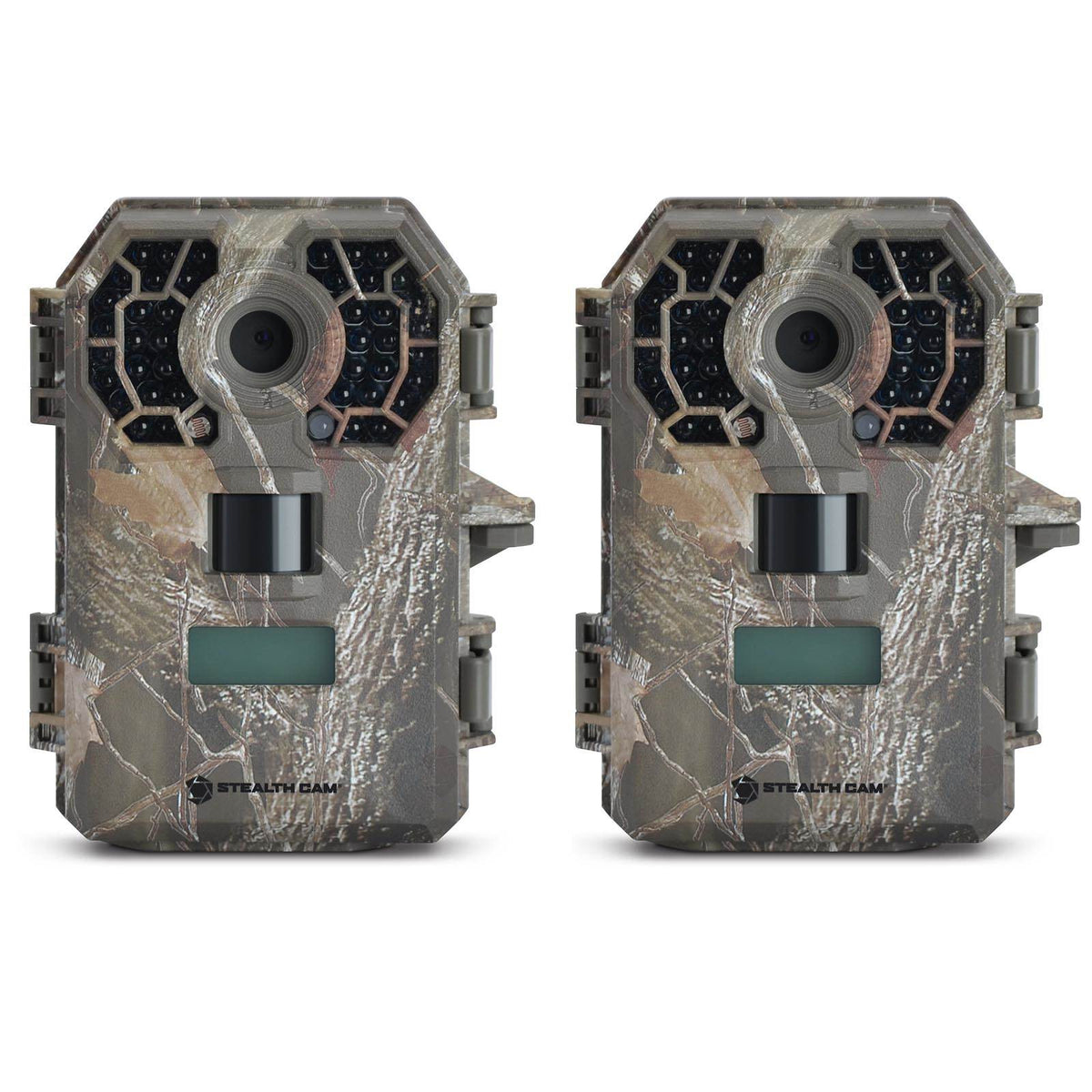 Stealth Cam 10 MP HD Video Infrared No Glow Hunting Game Trail Camera (2 Pack)