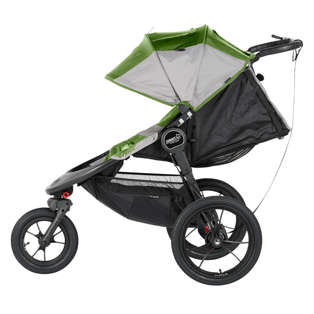 Baby Jogger Summit Terrain X3 Single Seat Swivel Wheel Jogger, Green (Open Box)