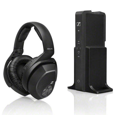 Sennheiser RS175 Over-Ear Wireless Headphone Charging System + In-Ear Headphones