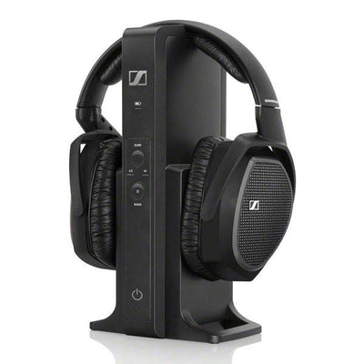 Sennheiser RS175 Over-Ear RF Wireless Stereo Headphone System + 3.5mm Aux Cable