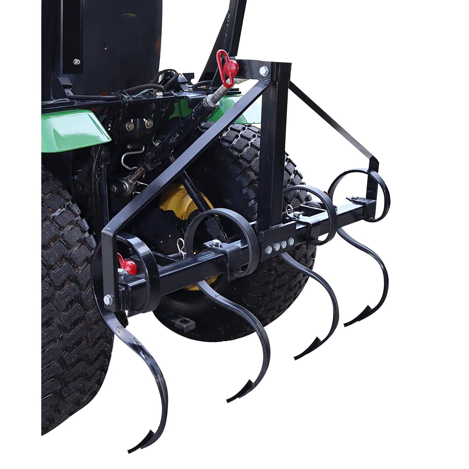 Field Tuff 43' Disc Cultivator Garden Bedder and Hiller 4 Piece Shank Attachment - VMInnovations