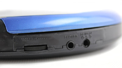 Naxa NX-319 Portable CD Player w/ Earbuds Blue NPC-319