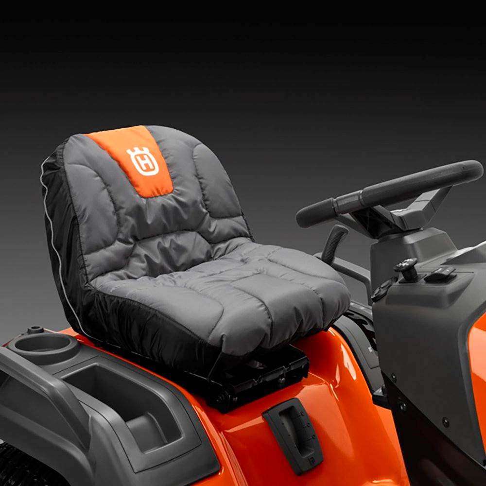 Husqvarna Tractor Riding Lawn Mower Cushioned Padded 15" Seat Cover (Open Box)