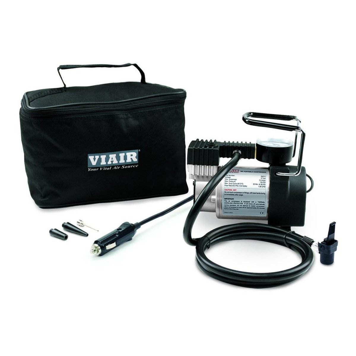 VIAIR 74P 100PSI 1.27 CFM 225/60/18 Tires Portable Air Compressor (Open Box)