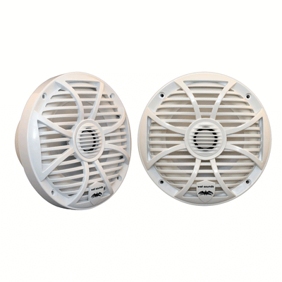 Wet Sounds SW-650 6.5 Inch 400W 2 Way 4 Ohm Coaxial Marine Boat Speakers (Used)