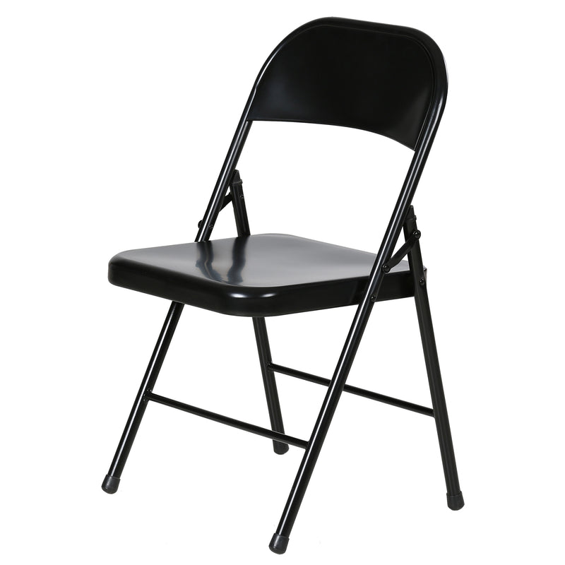 Plastic Development Group Outdoor Steel Metal Folding Chair (4 Pack) (Used)