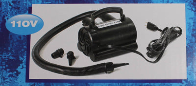 Swimline 110V Electric Air Pump for Inflatable Rafts, Toys, and Air Mattresses - VMInnovations