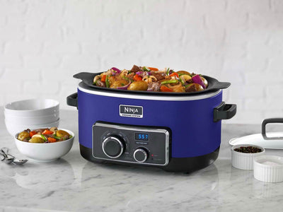 Ninja 6 Quart 3 In 1 Blue Multi-System Slow Cooker (Refurb, Open Box)