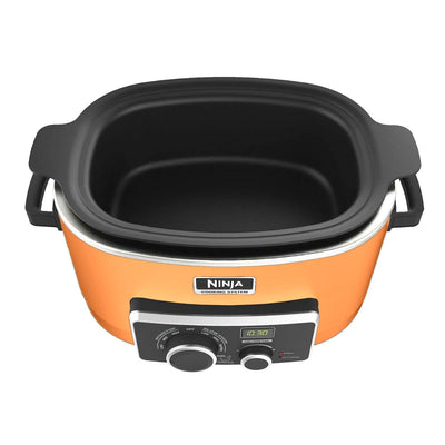Ninja 6 Quart 3 In 1 Orange Multi-System Slow Cooker | Open Box