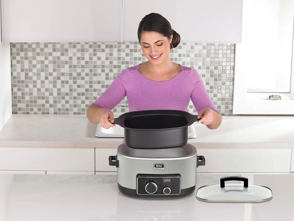 Ninja Refurbished Multi Cooker 4-in-1 6-Quart Digital Cooking System (Open Box)