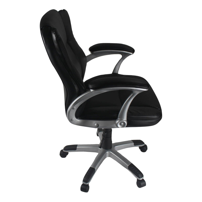 Cool Living Leather High Back Ergonomic Desk Executive Office Chair, 2 Pack