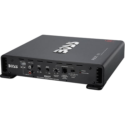 BOSS Audio Systems R4002 800W 2-Channel Power Car Audio Amp and Remote (4 Pack)
