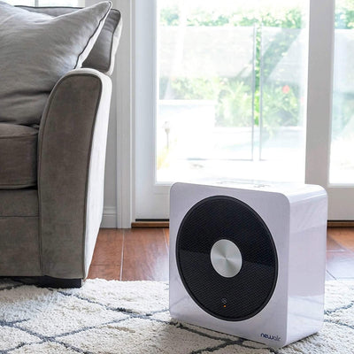 NewAir 120 Volt Portable Whole Room Whisper Quiet Ceramic Space Heater, White