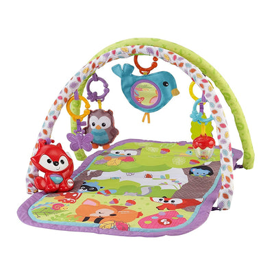 Fisher-Price CDN47 3 in 1 Musical Activity Baby Play Mat Floor Gym with 5 Toys - VMInnovations